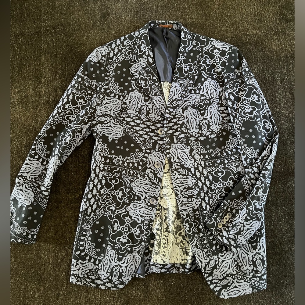Men’s Etro Cotton Blazer 56L (46L- US) Athletic cut